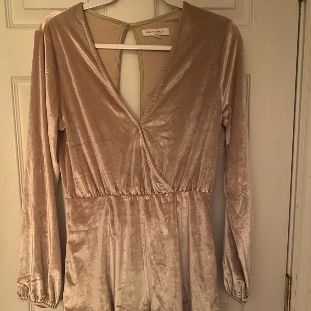 Velvet romper